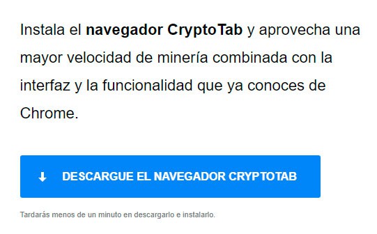 CryptoTab descargar