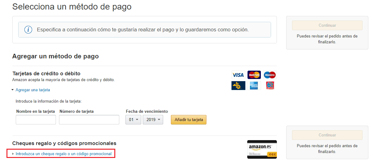 Amazon: "Crear Cuenta y Comprar en Amazon"