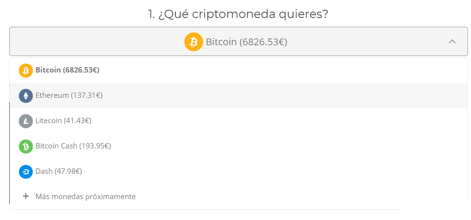 Bit2me comprar/vender criptomonedas